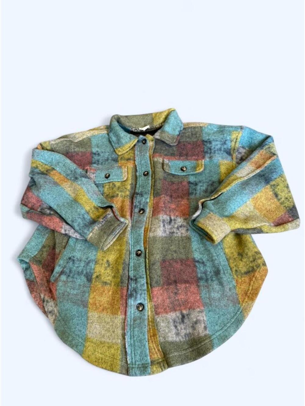 Bibi multicoloured button up jacket